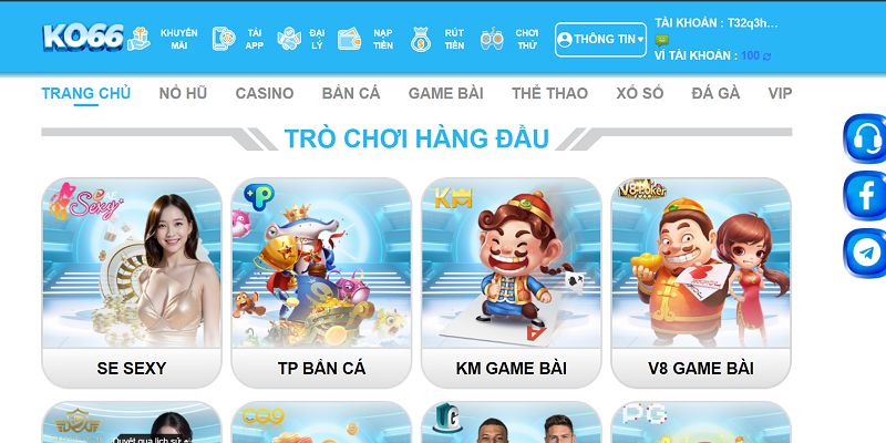 Trải nghiệm thế giới game đổi thưởng thú vị tại sân chơi